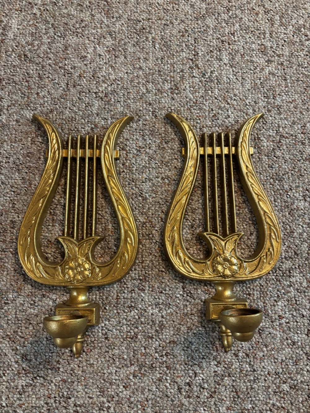 Vintage Hoda 1978 Pair of Sconces